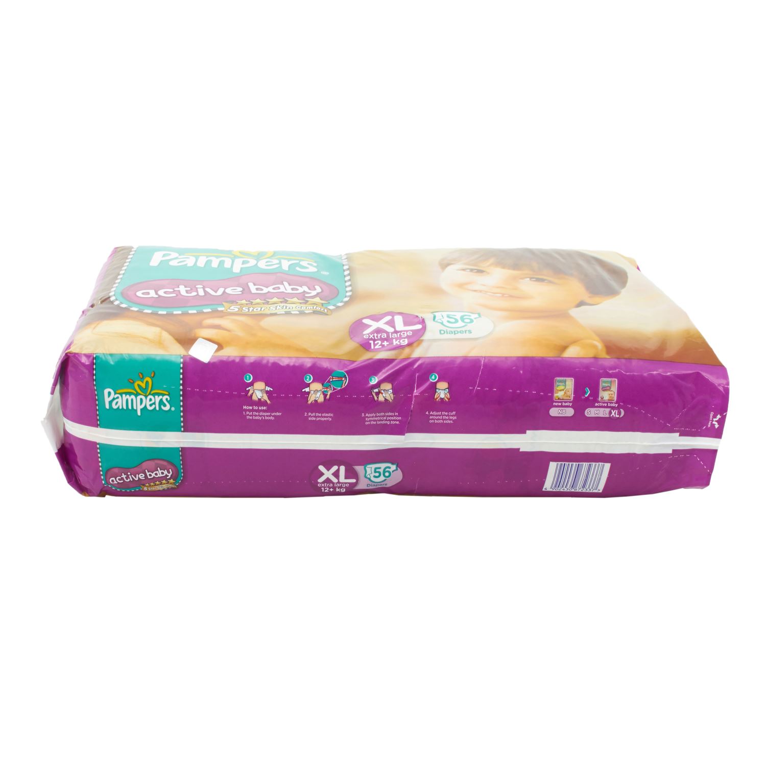 pampers active baby xl 56