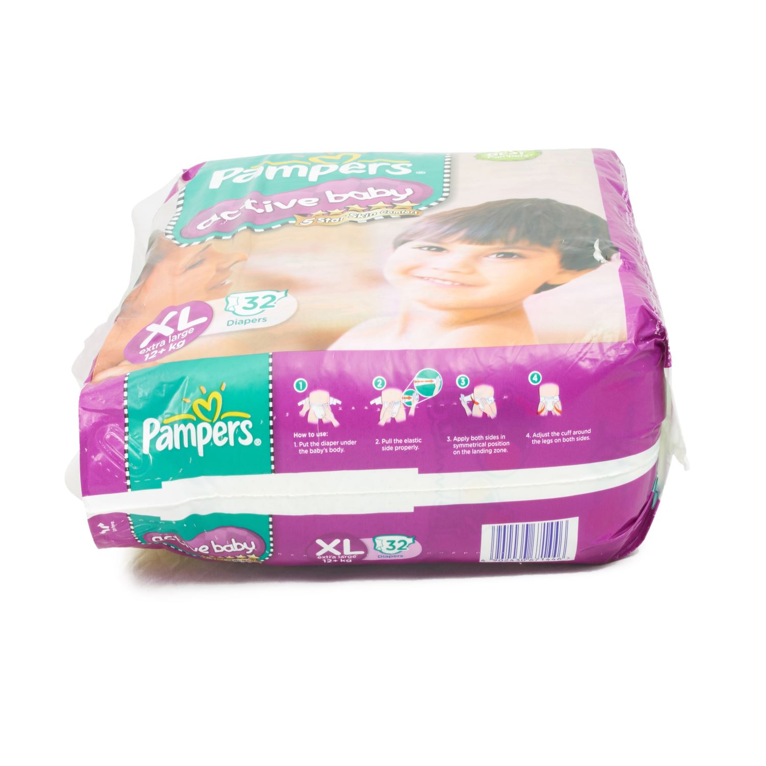 pampers active baby xl 32