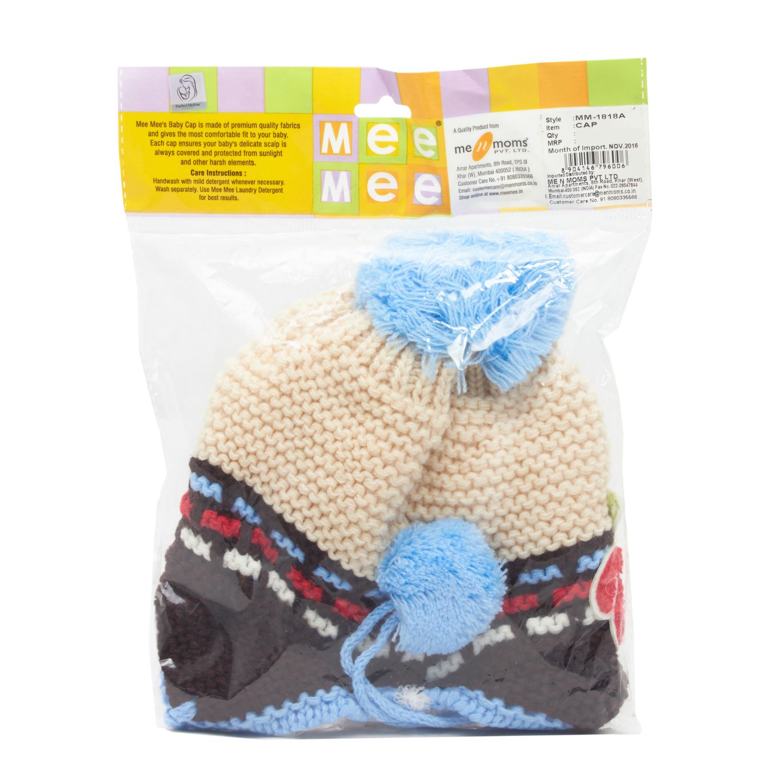 mee mee baby caps