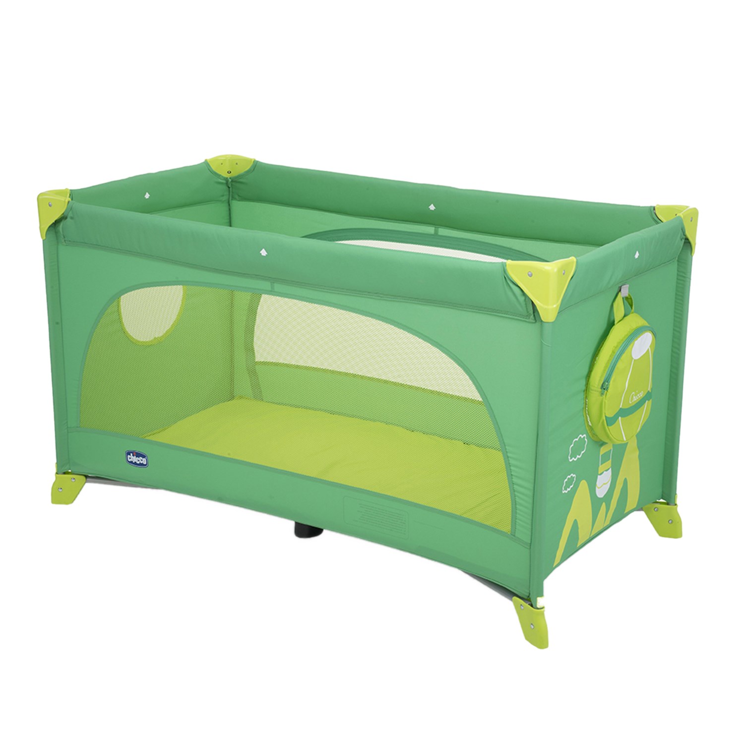 chicco pack and play green